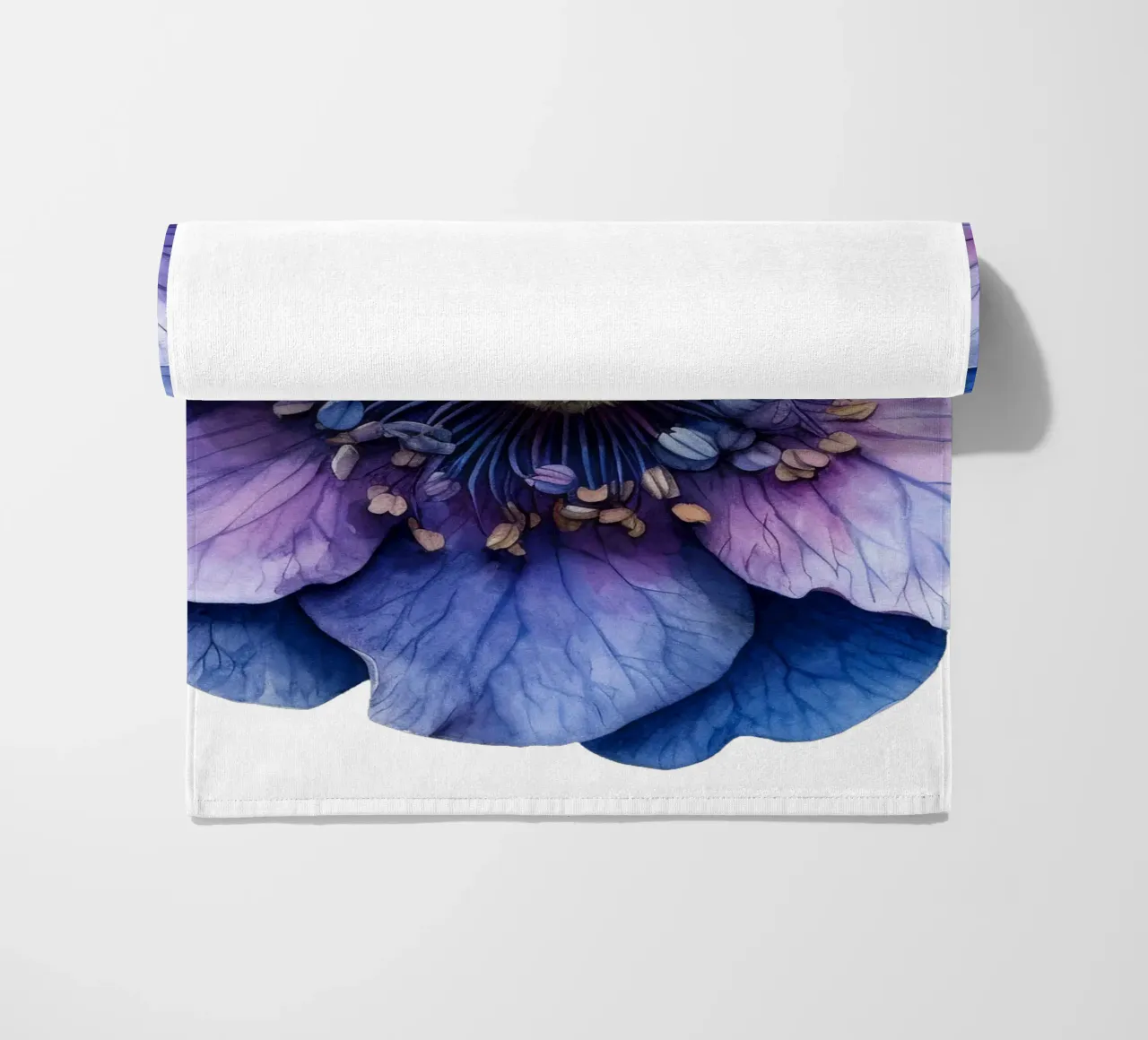 Fiore di scabiosa telo mare da Bold Blooms