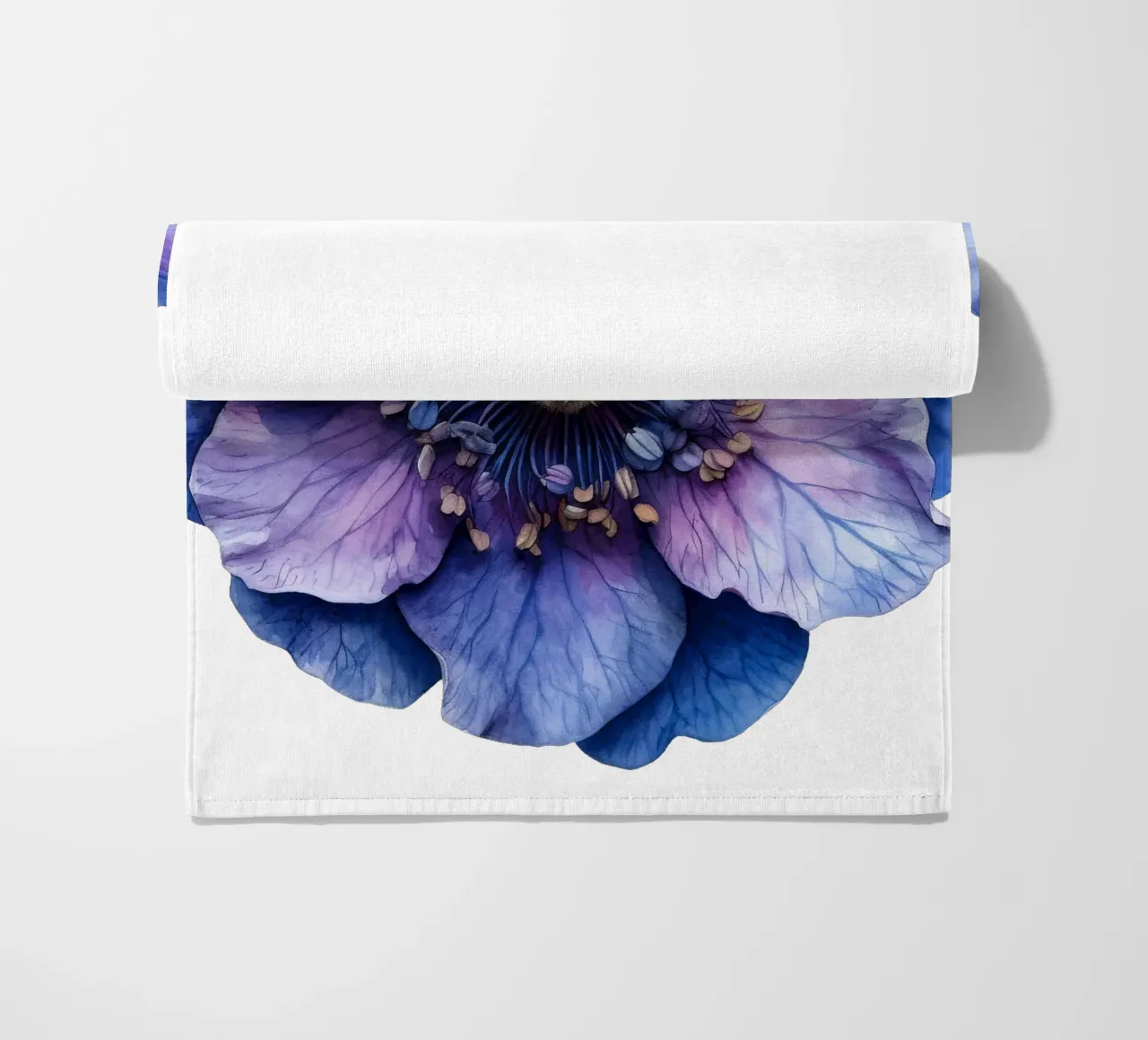 Fiore di scabiosa telo mare da Bold Blooms