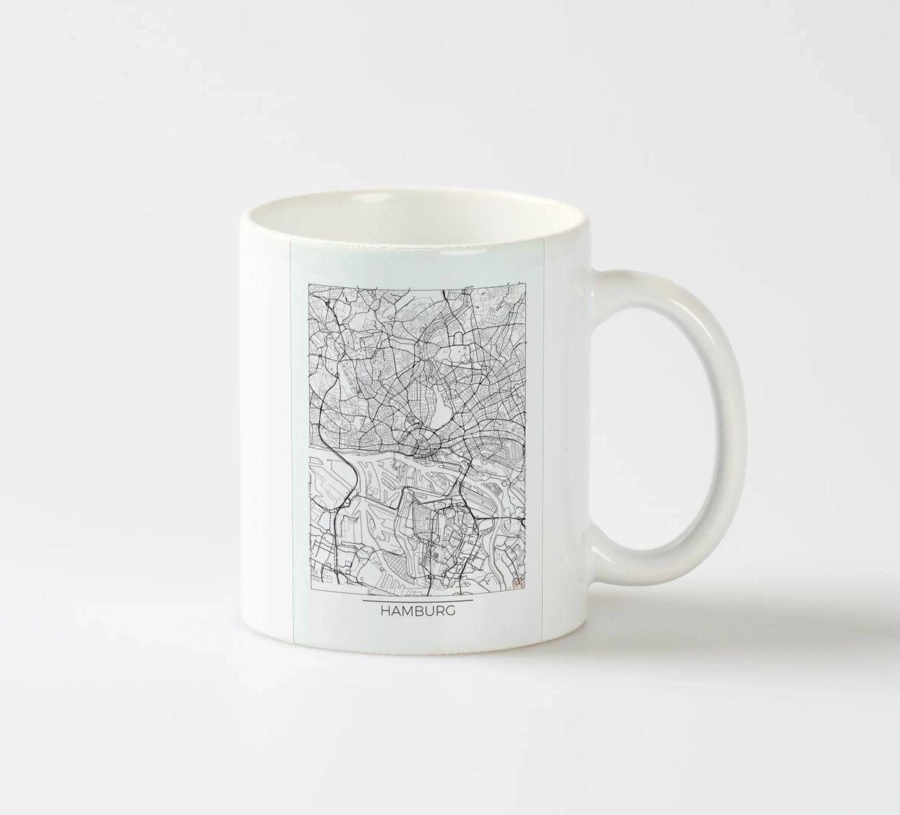 Hamburg Minimal tazza in ceramica da Hubert Roguski