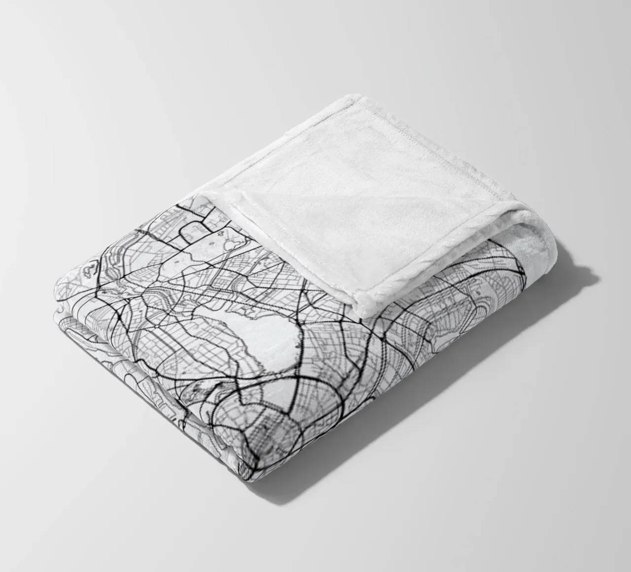 Hamburg Minimal coperta in pile da Hubert Roguski