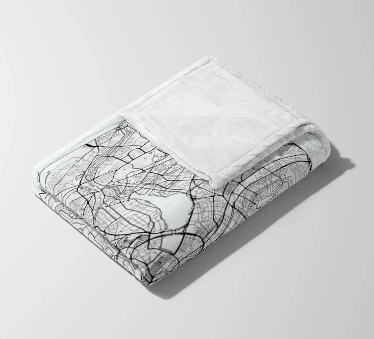 Hamburg Minimal coperta in pile da Hubert Roguski