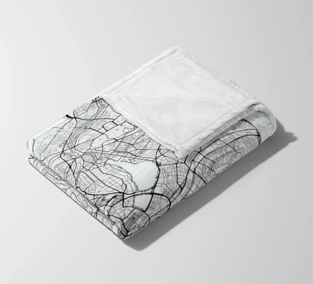 Hamburg Minimal coperta in pile da Hubert Roguski