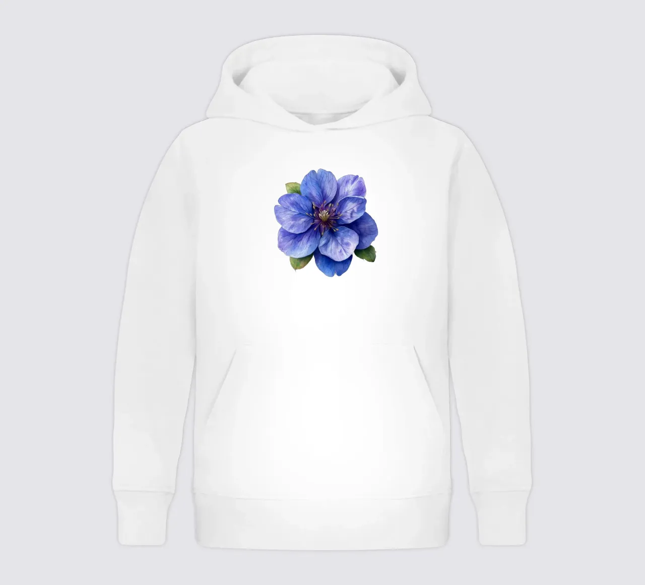 Fiore di Scaevola felpa bambino con cappuccio da Bold Blooms