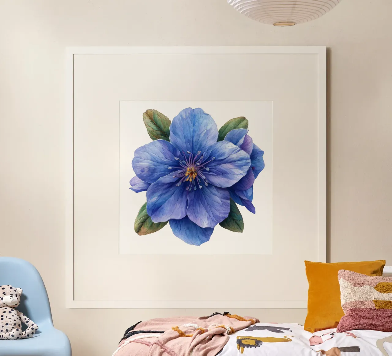 Fiore di Scaevola poster da Bold Blooms