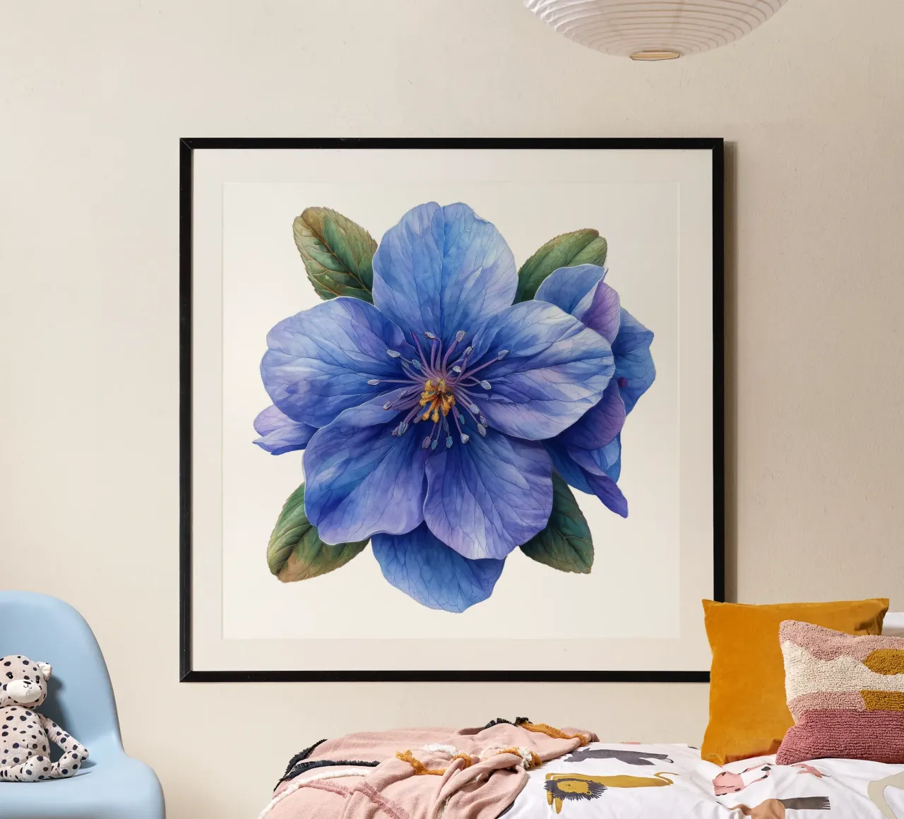 Fiore di Scaevola poster da Bold Blooms