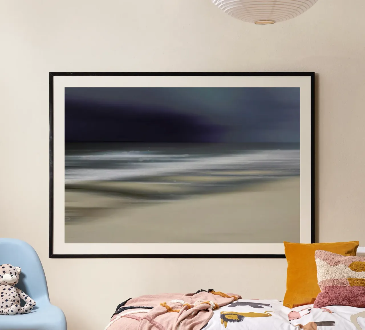 18:38 Nordsee poster con telaio in legno da steffi photographer