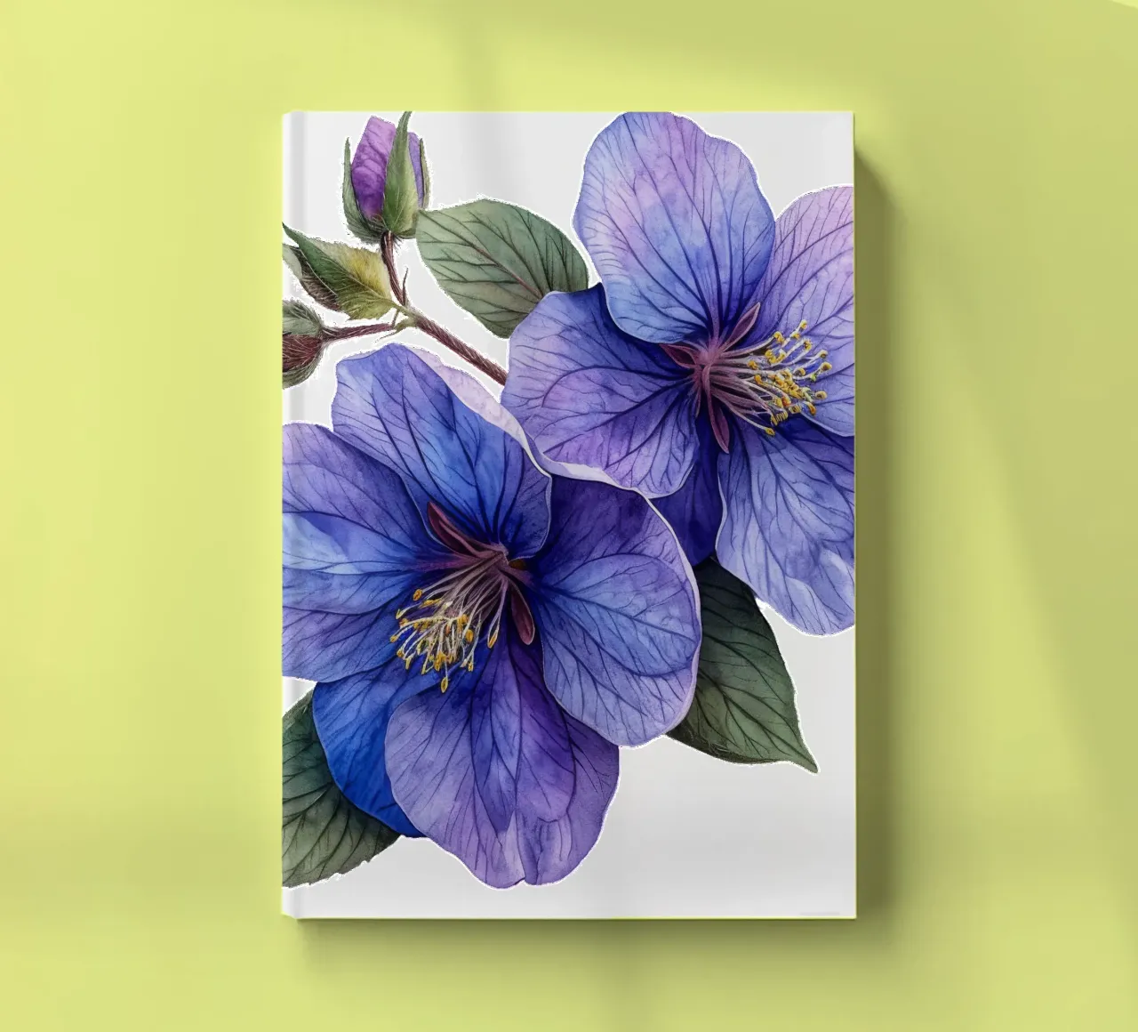 Scaevola Flower notebook by Bold Blooms