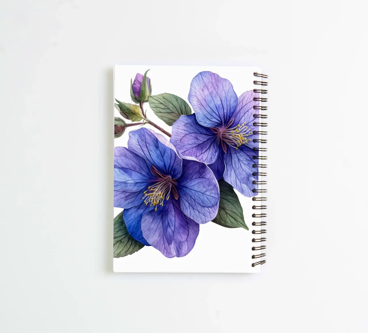 Scaevola Flower spiral notebook by Bold Blooms