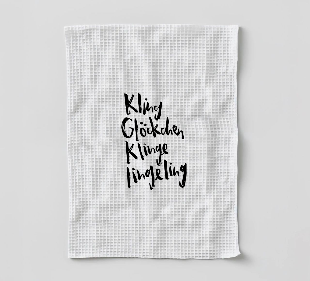 Kling Glöckchen torchon de Brushmeetspaper