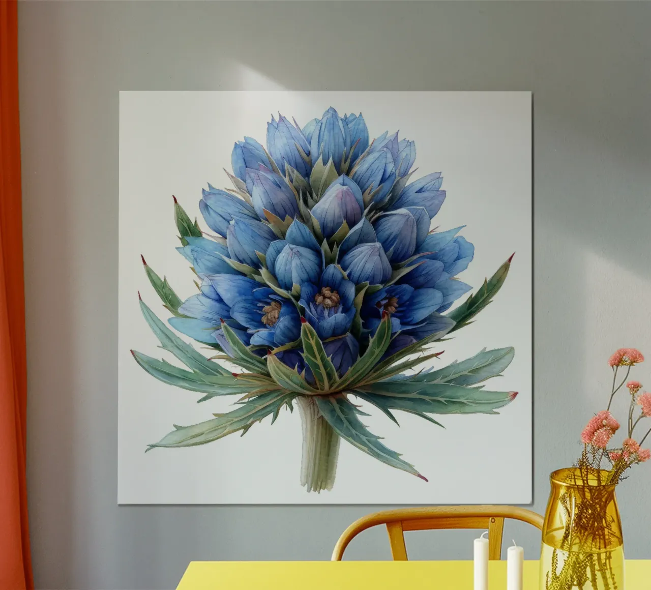 Stechpalmenblüte Hahnemühle von Bold Blooms