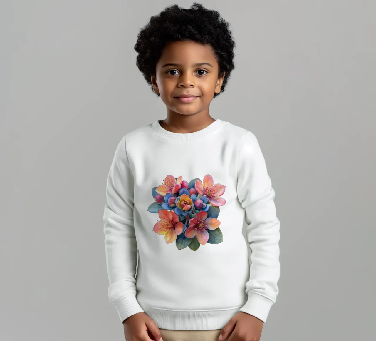 Fleur de sédum sweat enfant de Bold Blooms