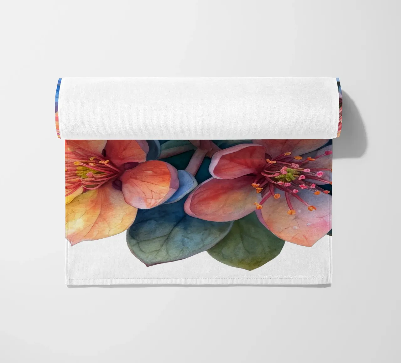 Sedum Flower beach towel by Bold Blooms