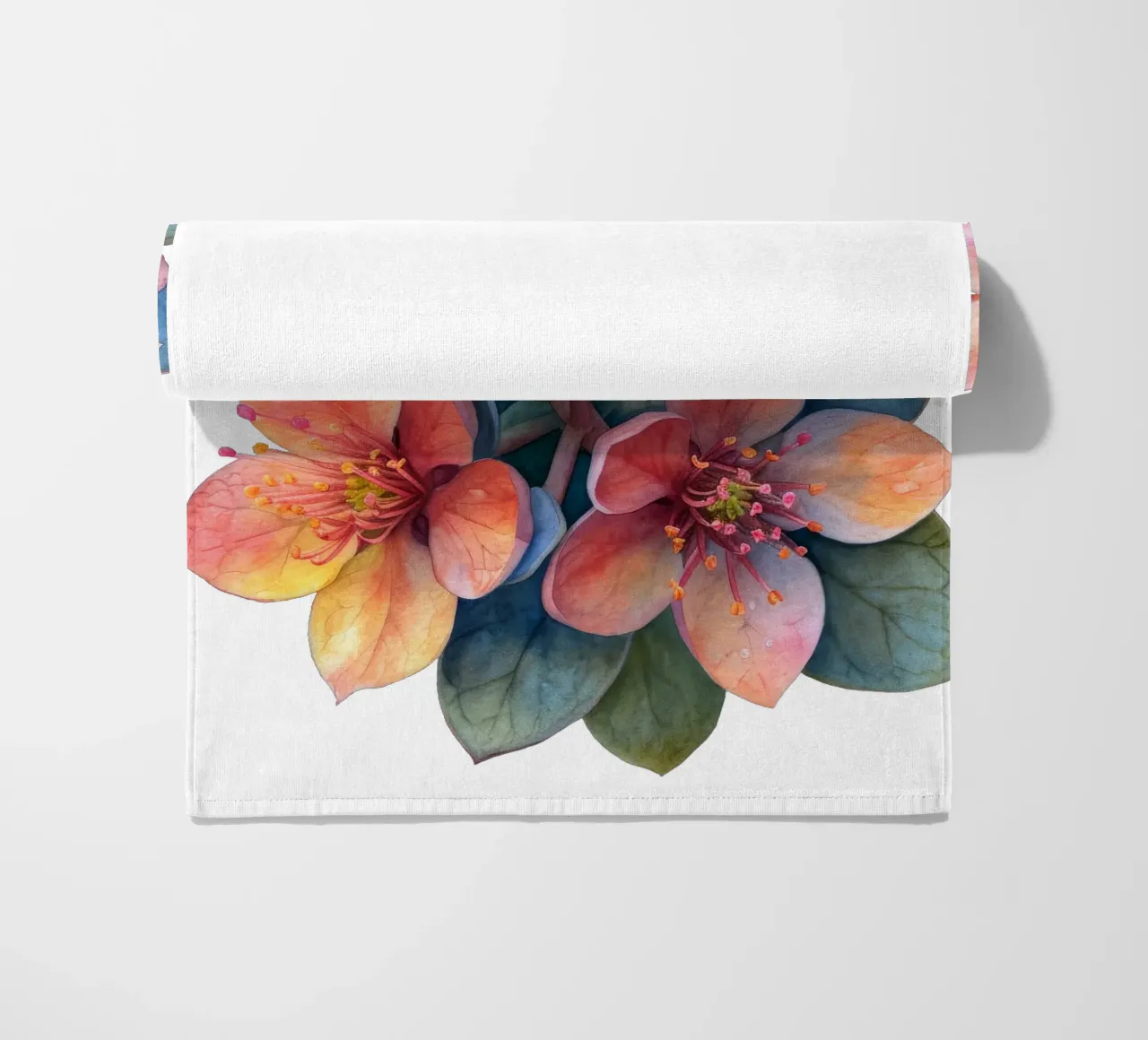 Sedum Flower beach towel by Bold Blooms