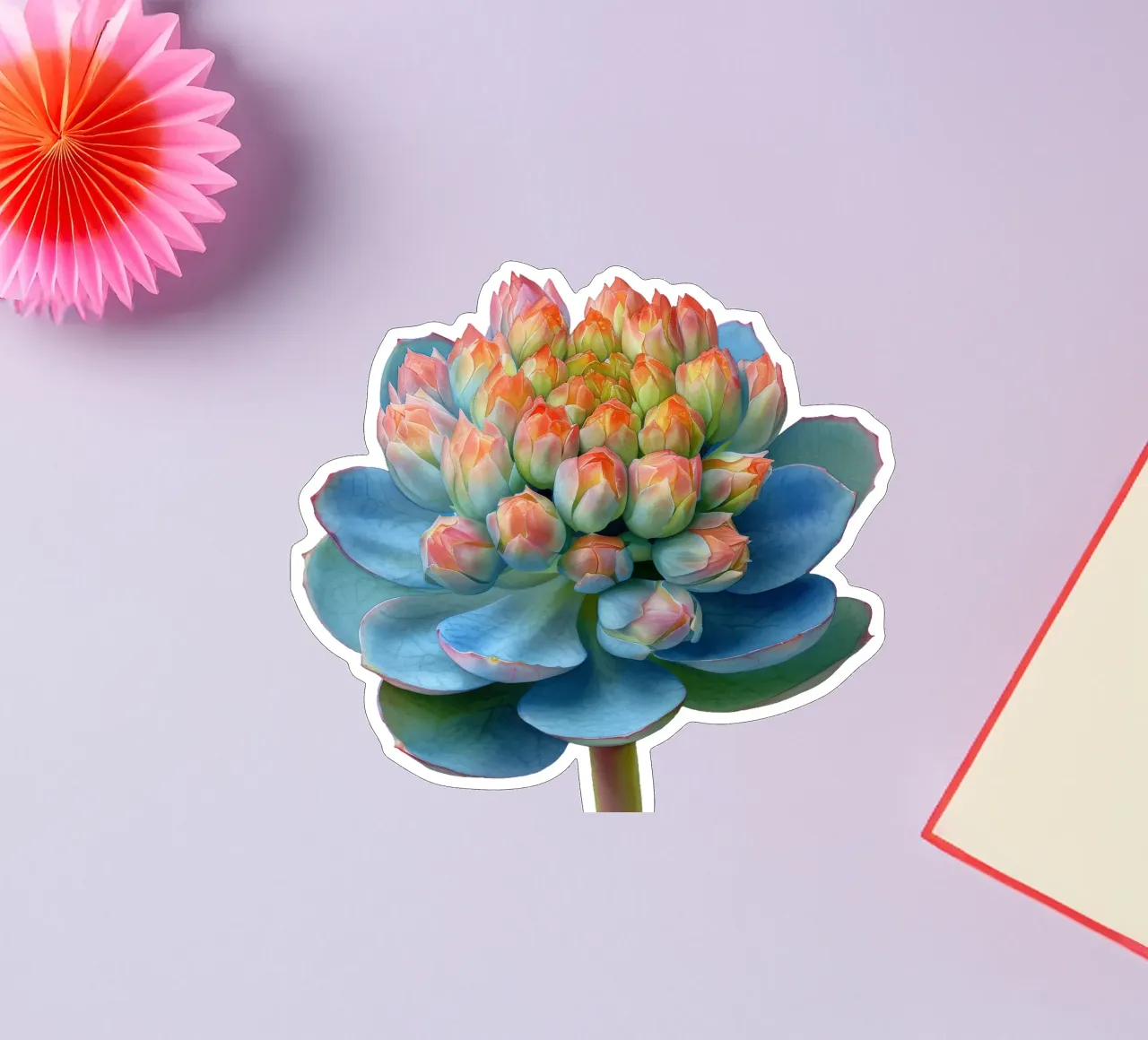 Sedum Flower sticker by Bold Blooms