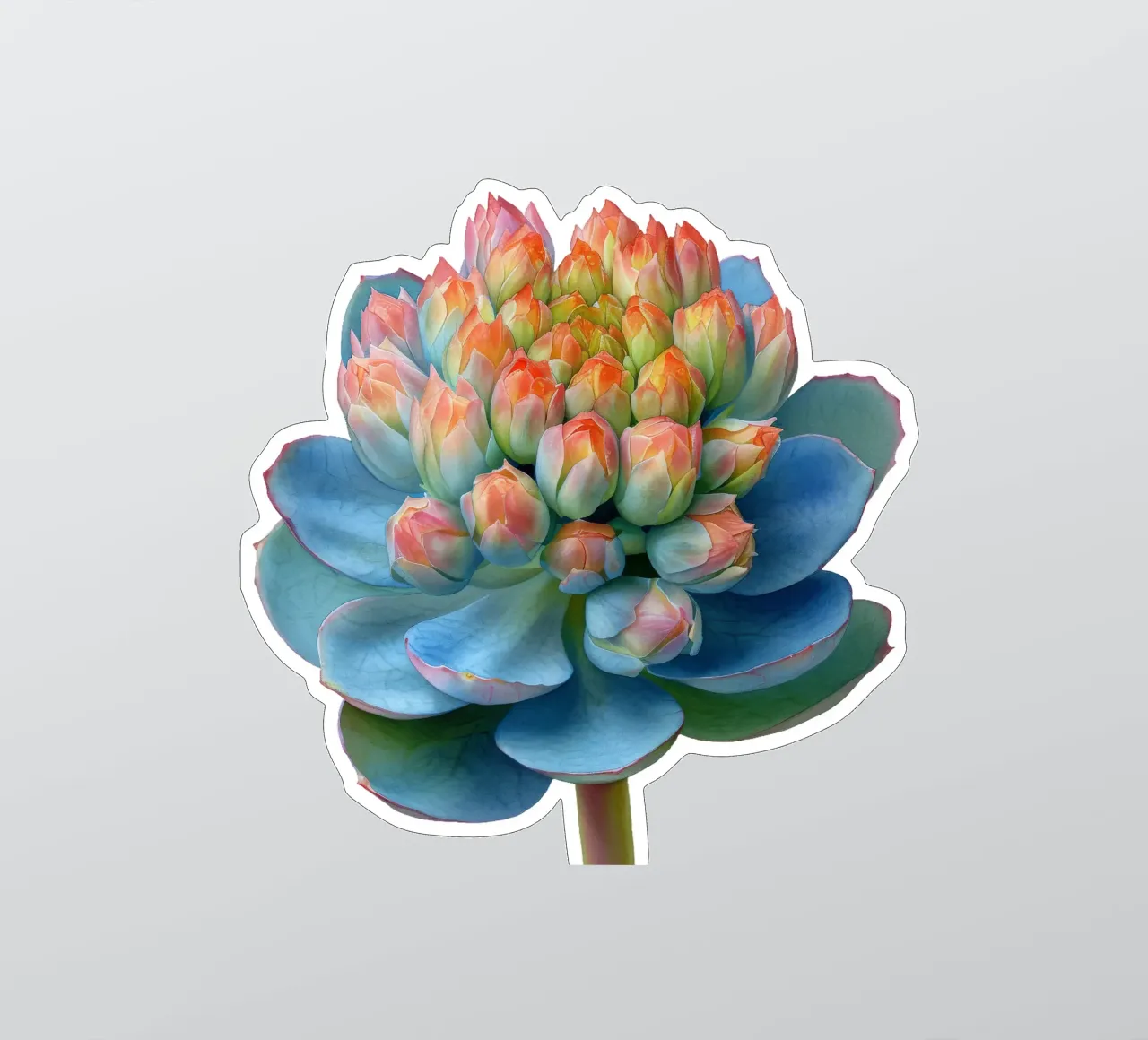 Sedum Flower sticker by Bold Blooms