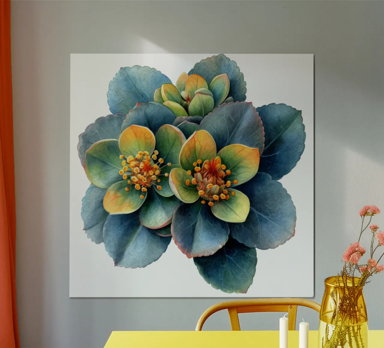 Fiore di Sedum poster da Bold Blooms
