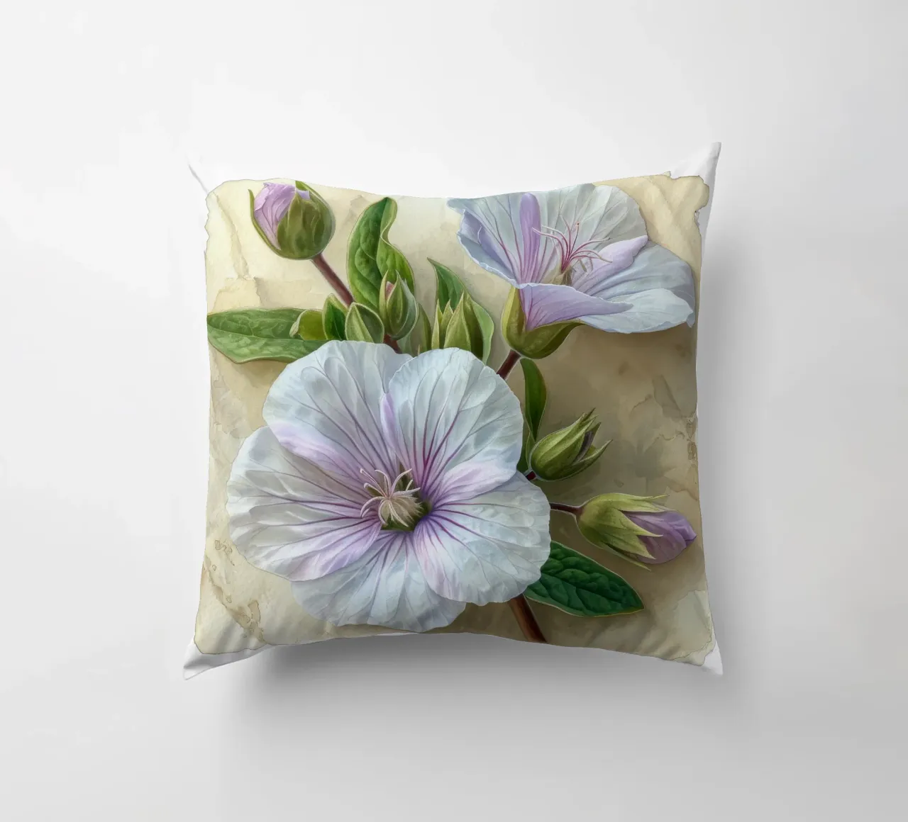 Fiore di Silene cuscino da Bold Blooms