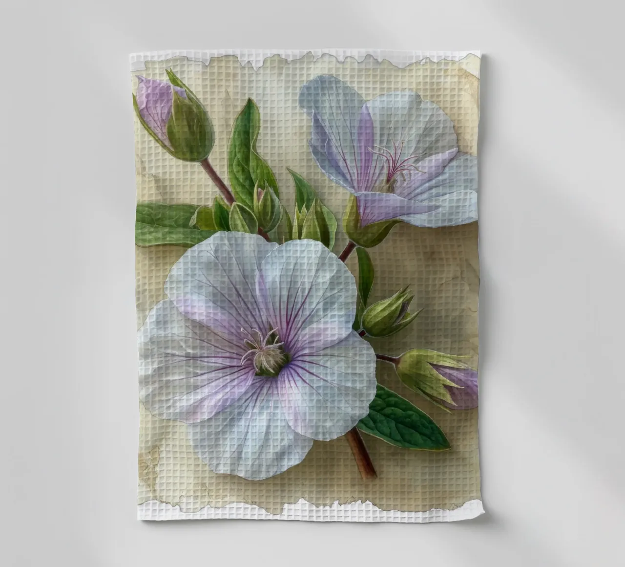Fiore di Silene canovaccio da cucina da Bold Blooms