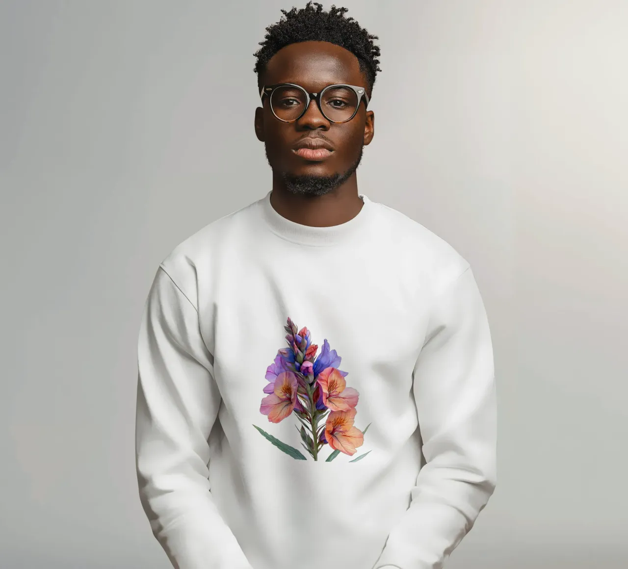 Leeuwenbek Bloem sweatshirt van Bold Blooms