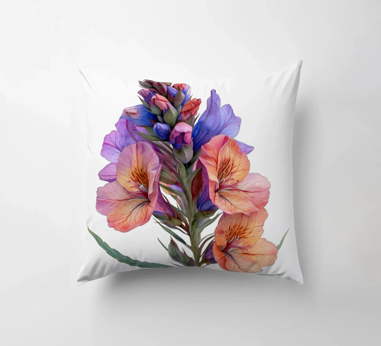 Leeuwenbek Bloem kussen van Bold Blooms