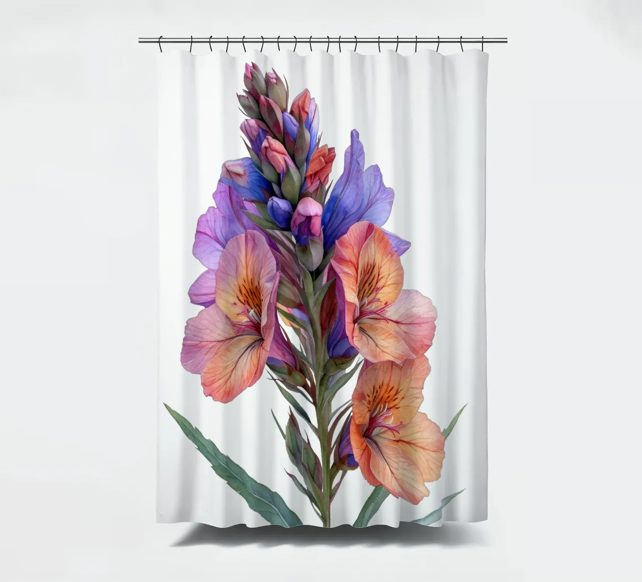 Leeuwenbek Bloem douchegordijn van Bold Blooms