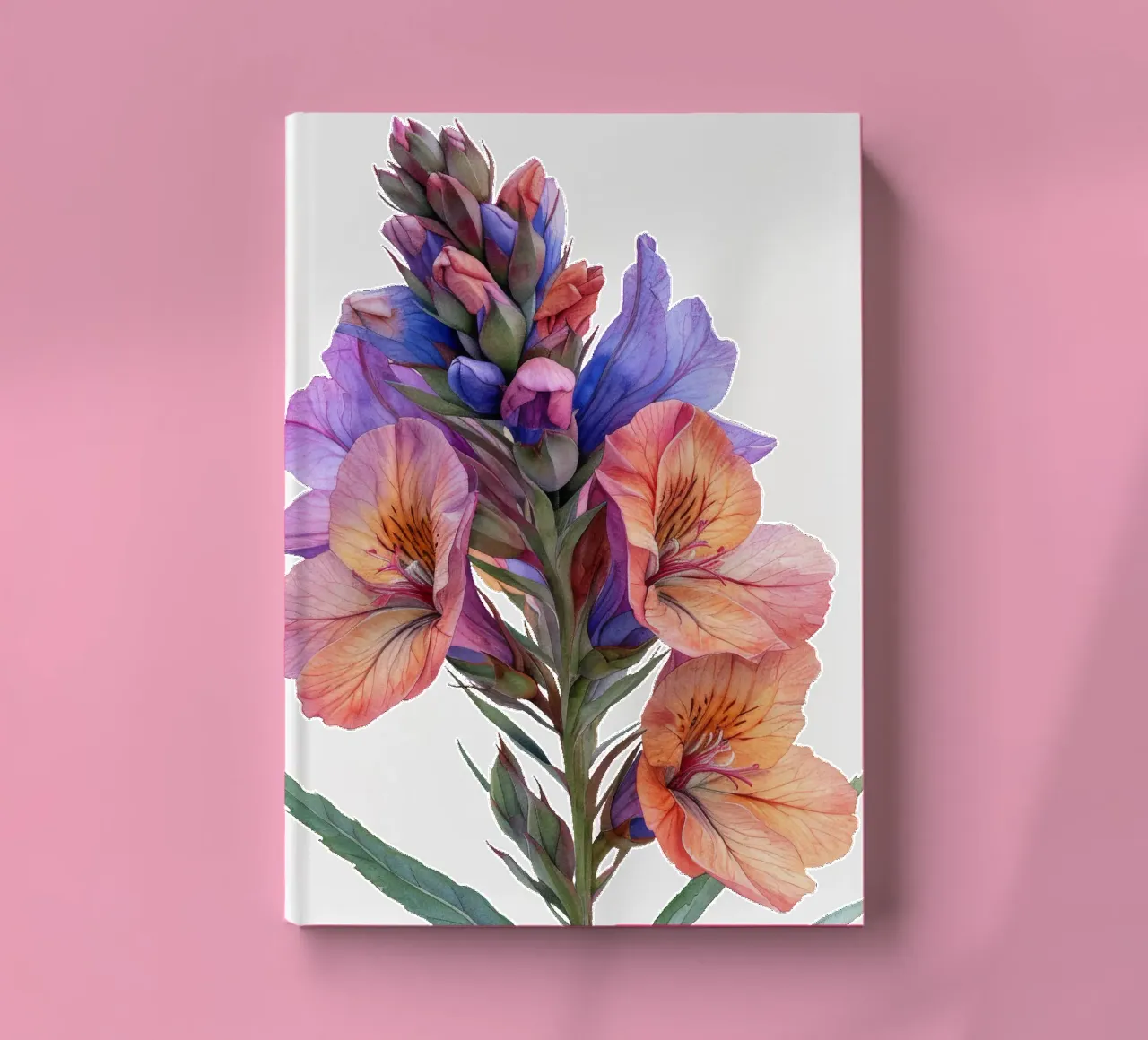 Snapdragon Flower notebook by Bold Blooms