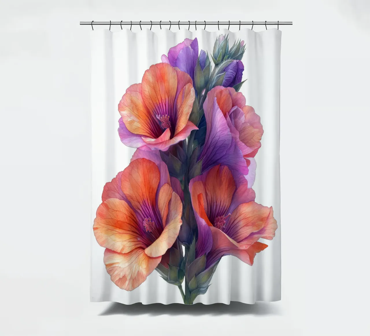 Leeuwenbek Bloem douchegordijn van Bold Blooms