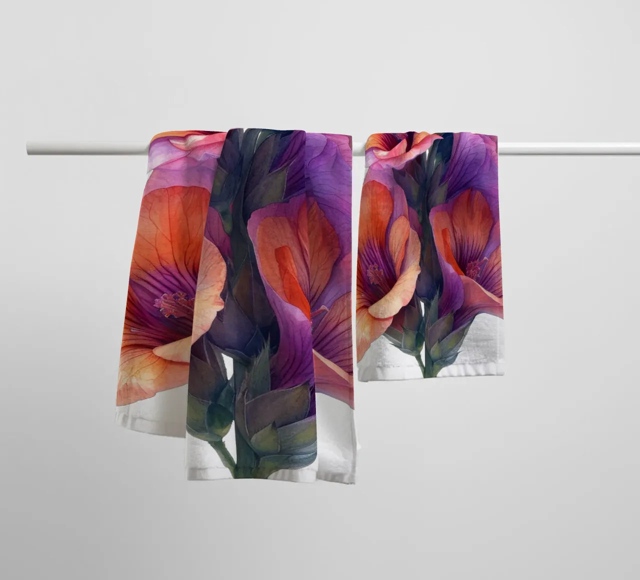 Leeuwenbek Bloem badhanddoek van Bold Blooms