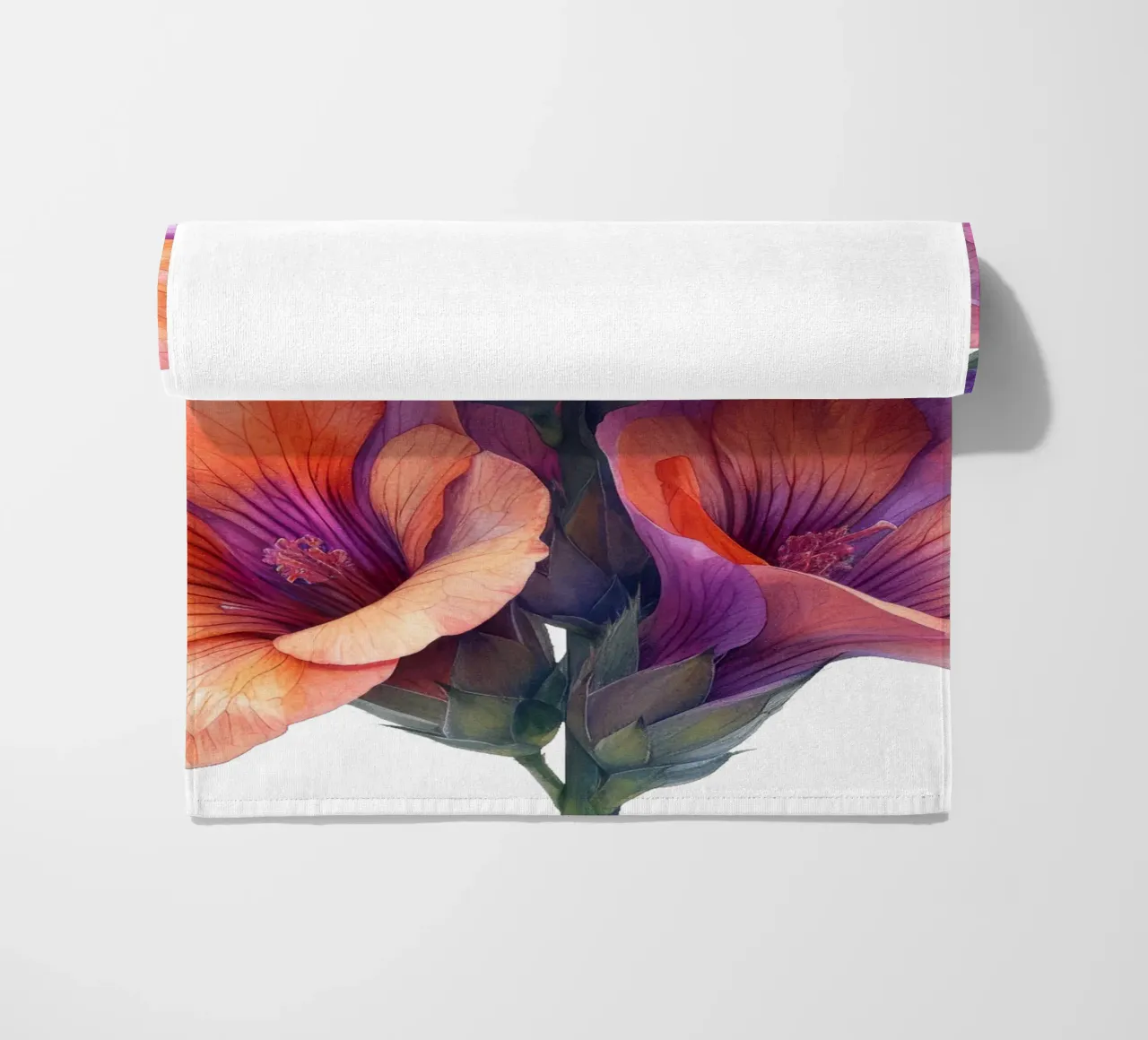 Leeuwenbek Bloem strandhanddoek van Bold Blooms