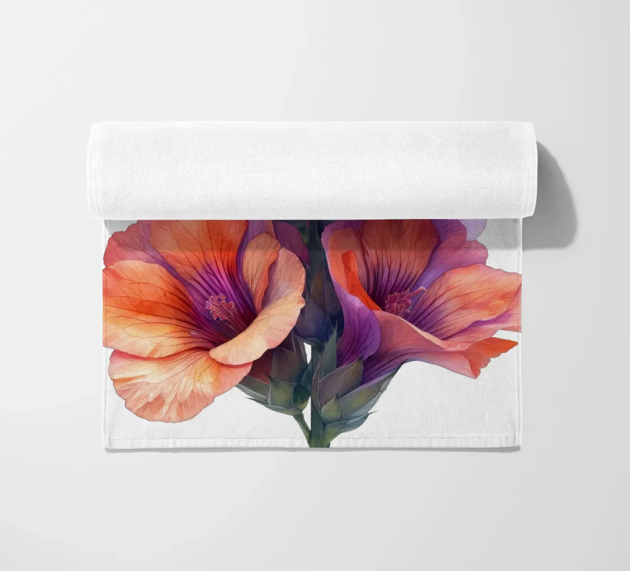 Leeuwenbek Bloem strandhanddoek van Bold Blooms