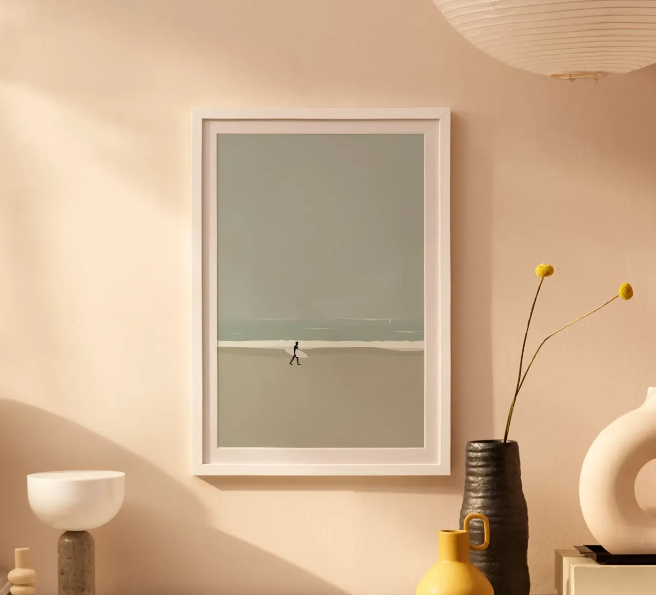 Lære At Surf poster da Swen Swensøn