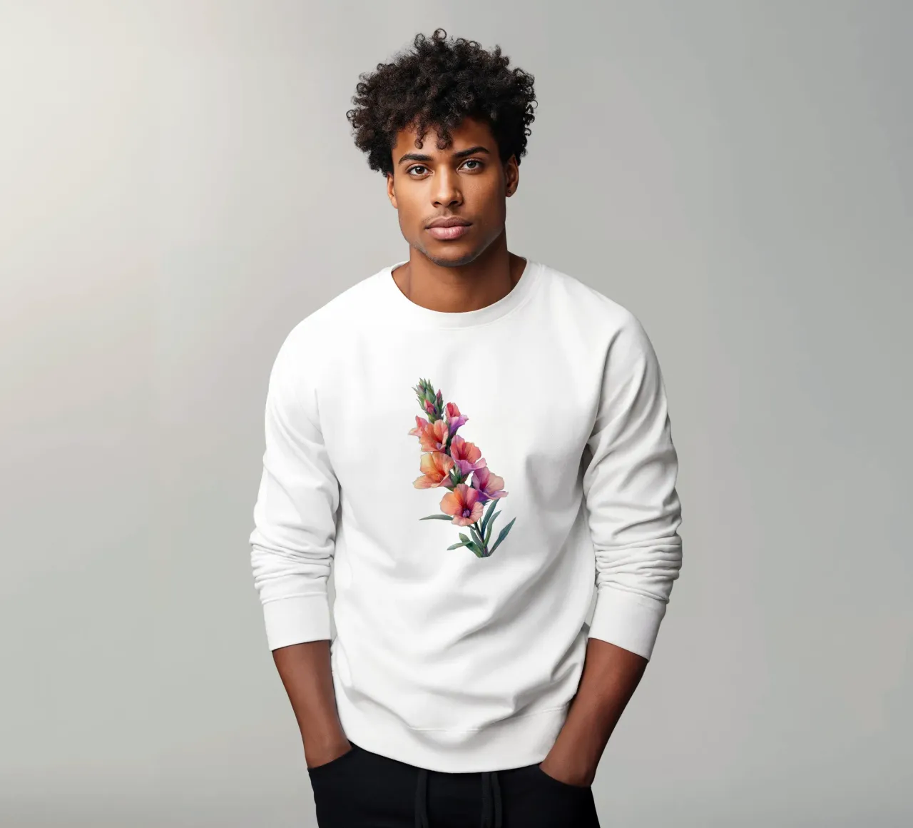Leeuwenbek Bloem sweatshirt van Bold Blooms