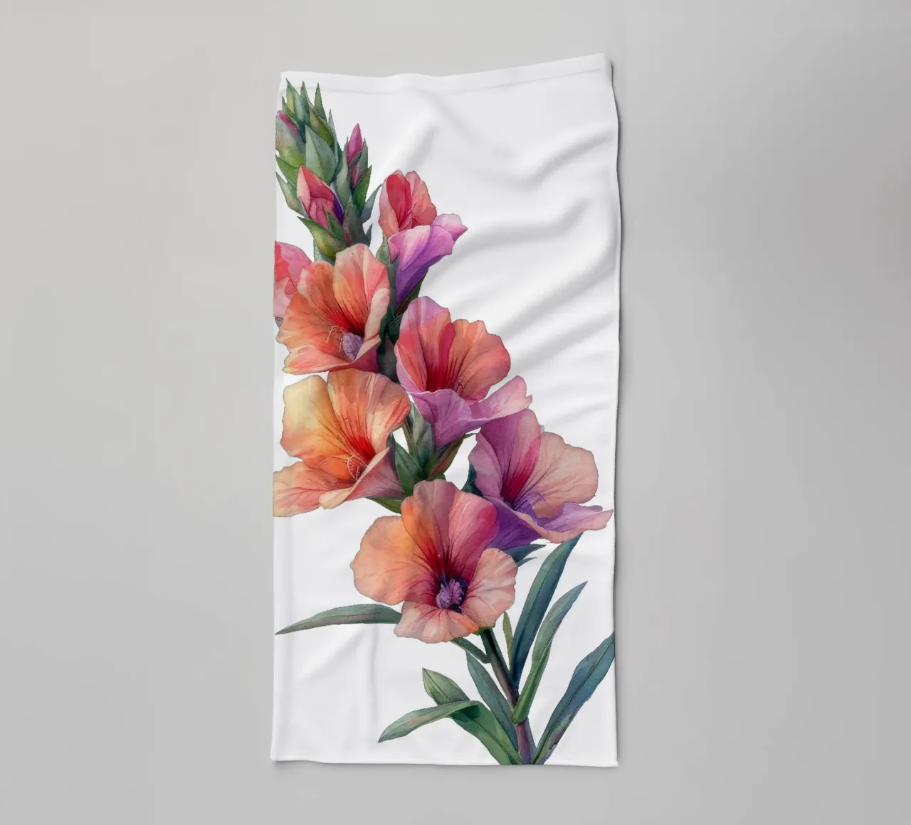 Leeuwenbek Bloem badhanddoek van Bold Blooms