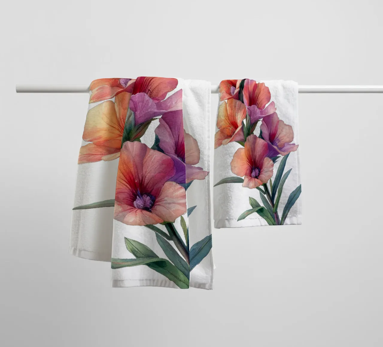Leeuwenbek Bloem badhanddoek van Bold Blooms