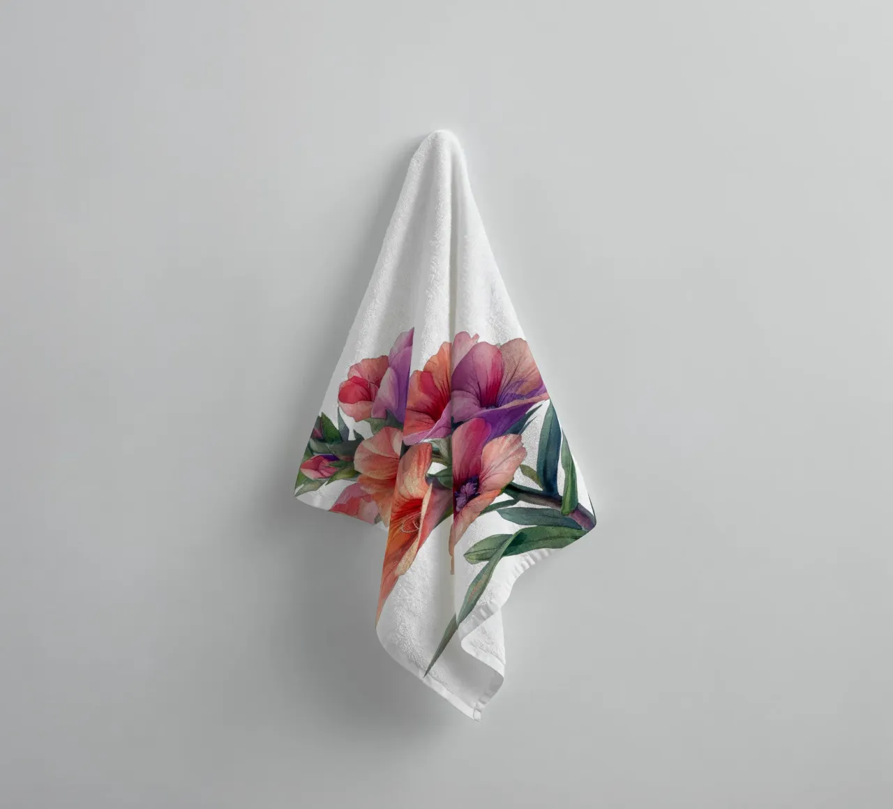 Leeuwenbek Bloem badhanddoek van Bold Blooms