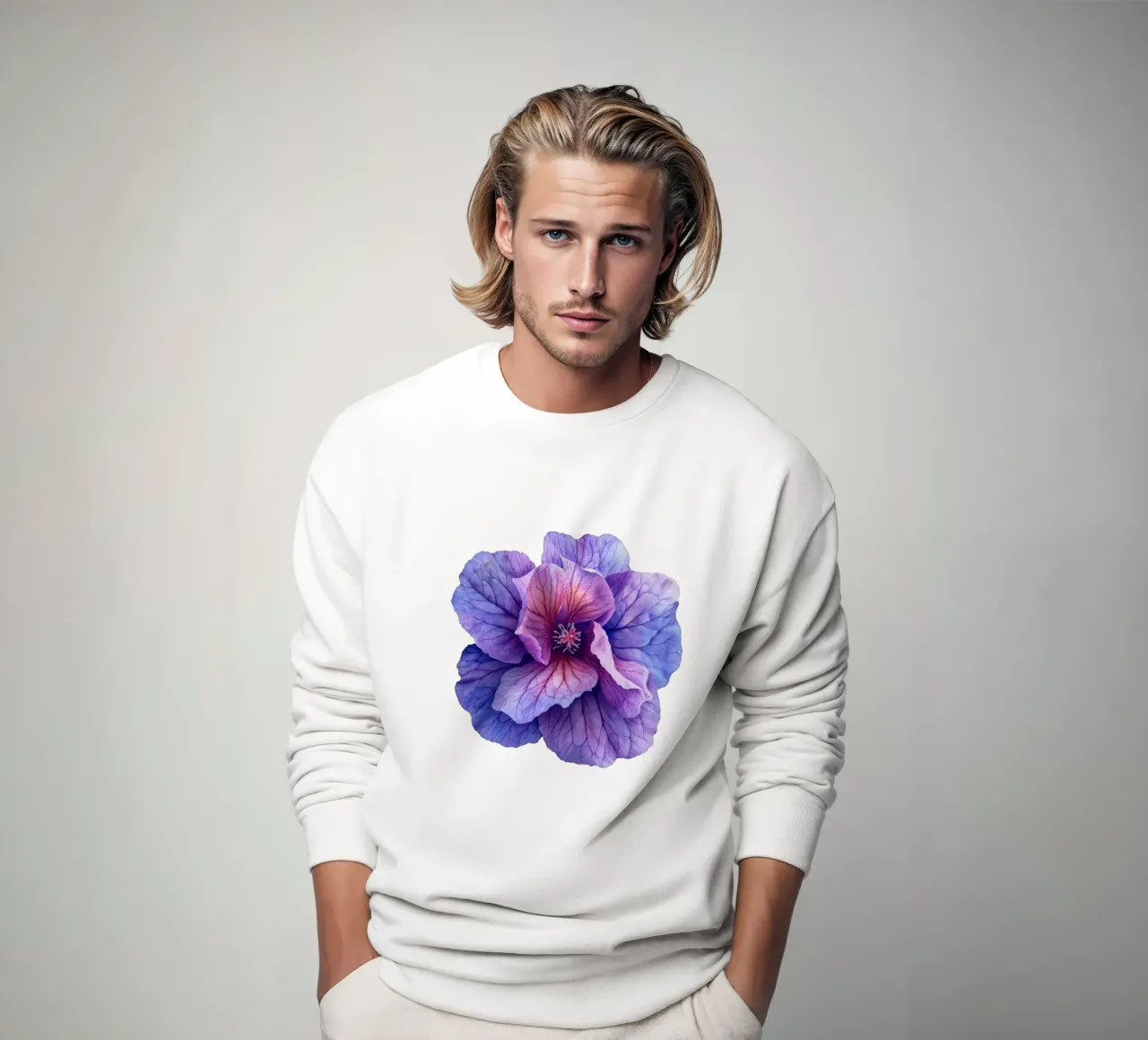 Leeuwenbek Bloem sweatshirt van Bold Blooms