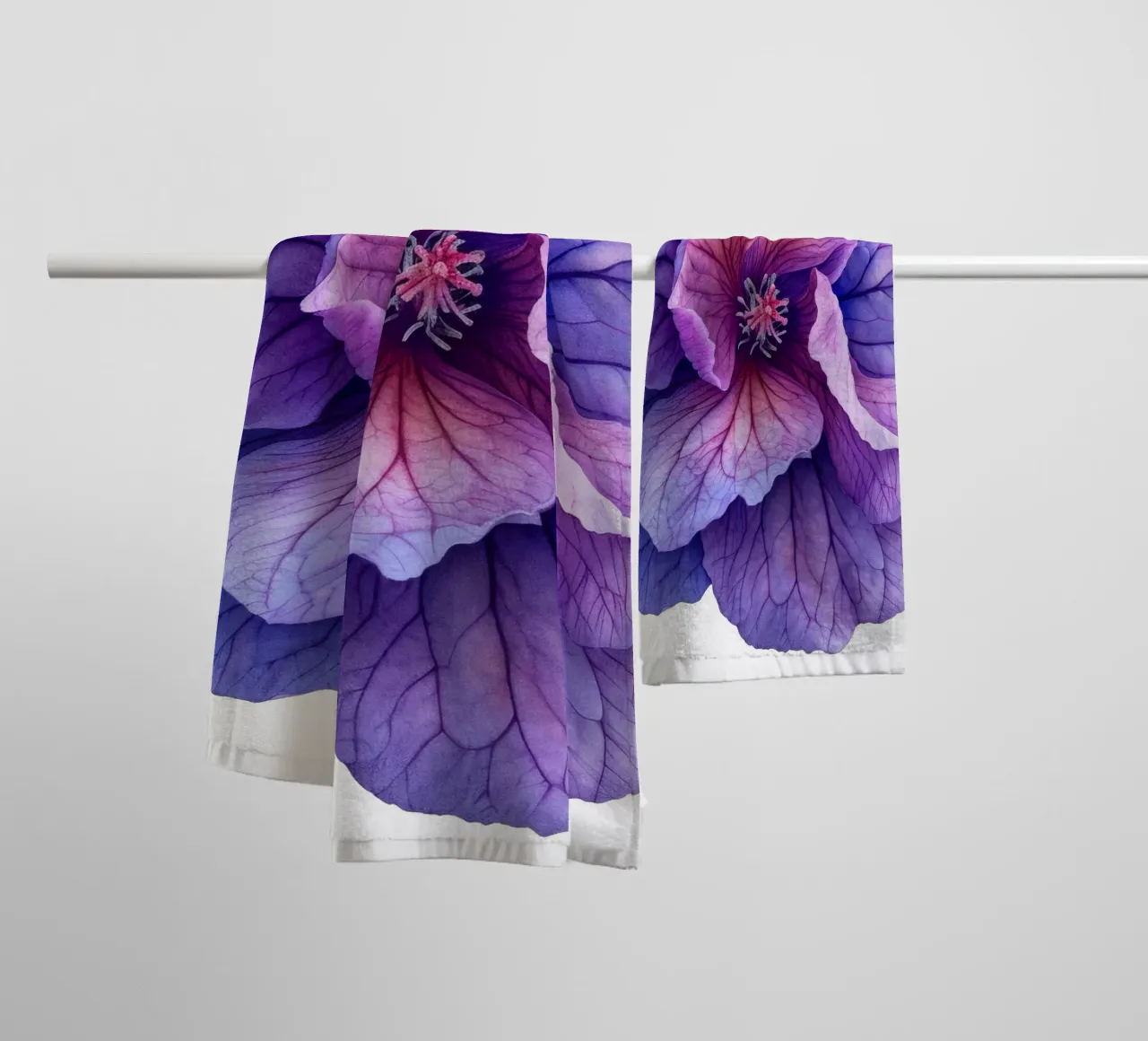 Leeuwenbek Bloem badhanddoek van Bold Blooms
