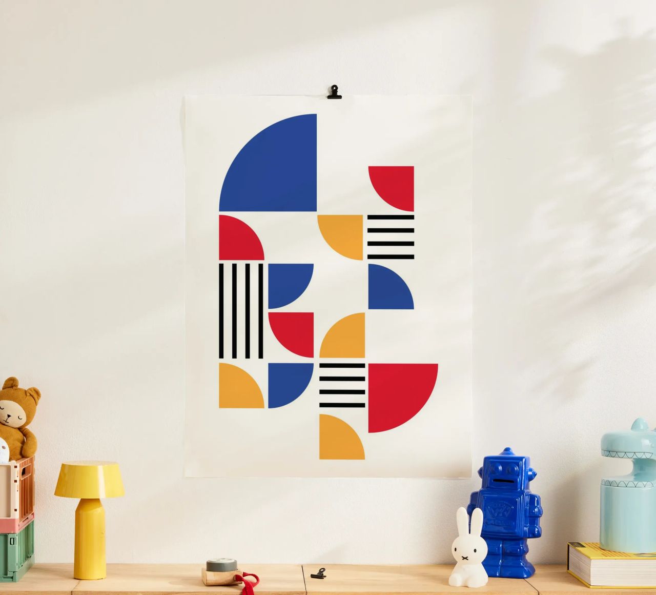 Inspiración Bauhaus poster de Kim Hubball Studio