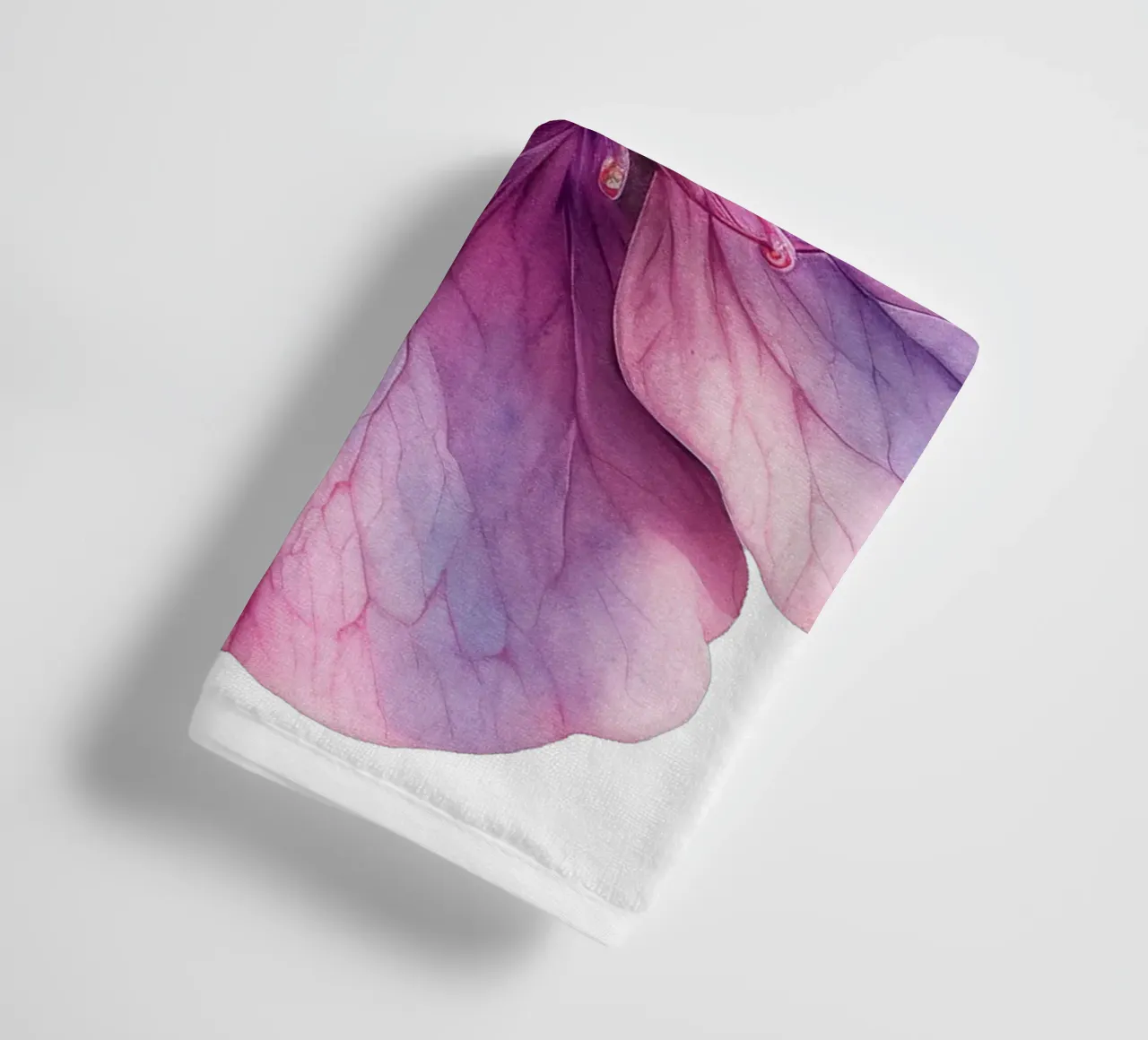Zeepkruid Bloem badhanddoek van Bold Blooms