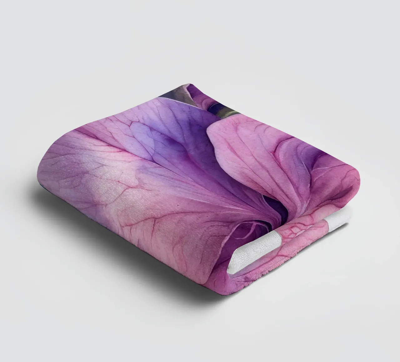 Zeepkruid Bloem badhanddoek van Bold Blooms