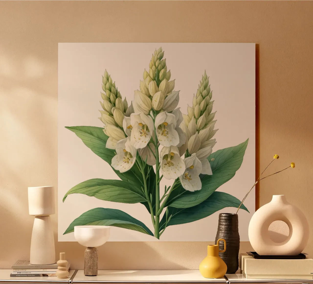 Fiore di foca delle Salomone pannello forex da Bold Blooms