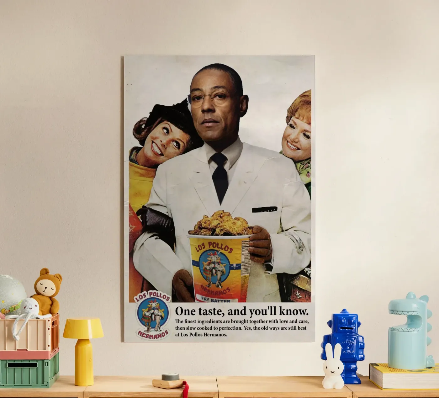 Pollos Hermanos acryl van Ads Libitum