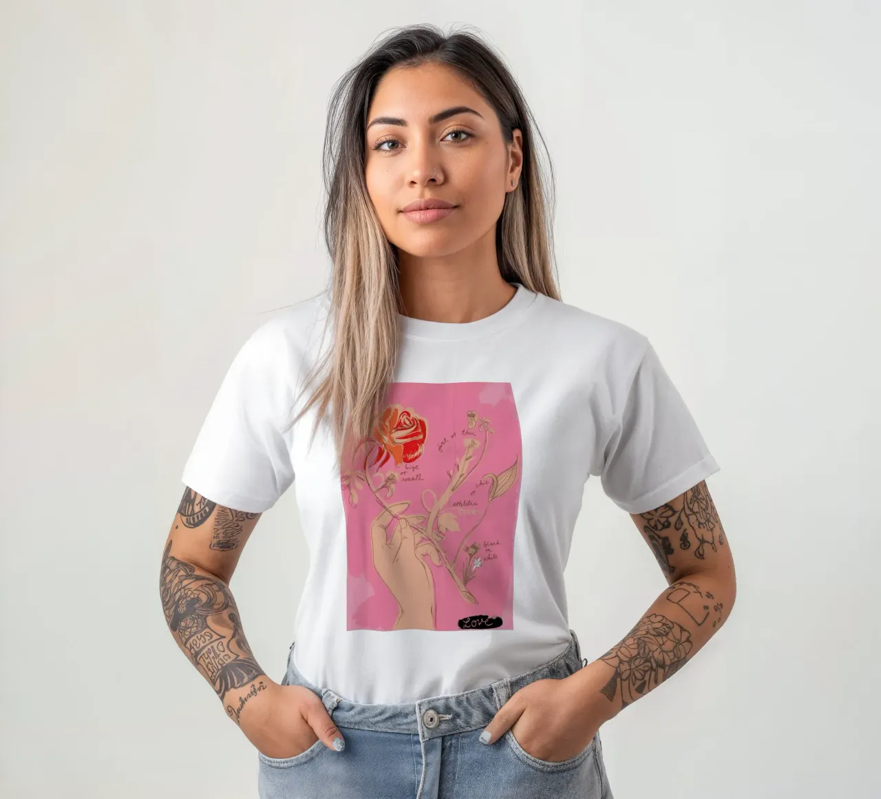 Unconditional Love t-shirt da Monika Aichele