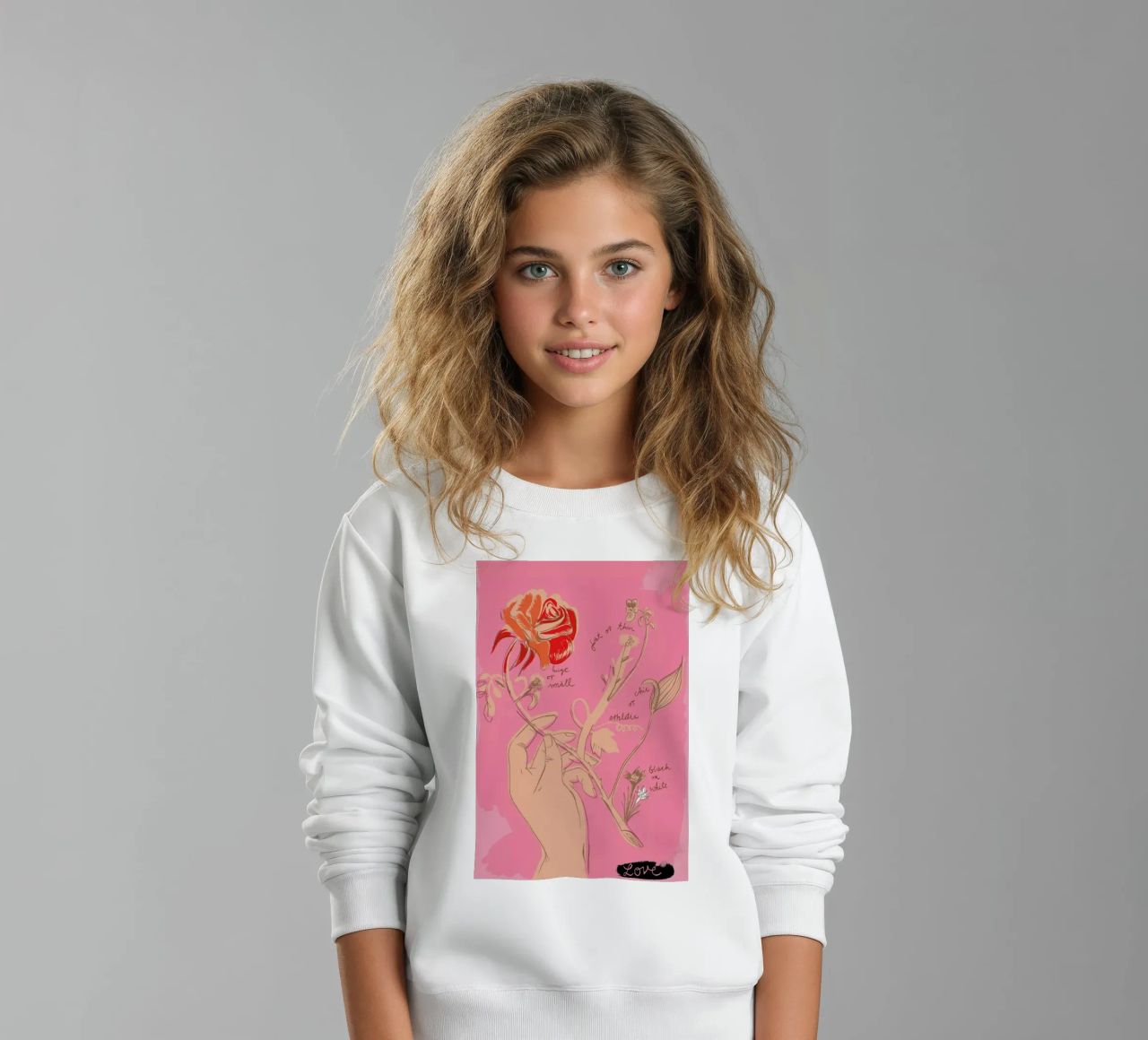 Unconditional Love felpa bambino da Monika Aichele
