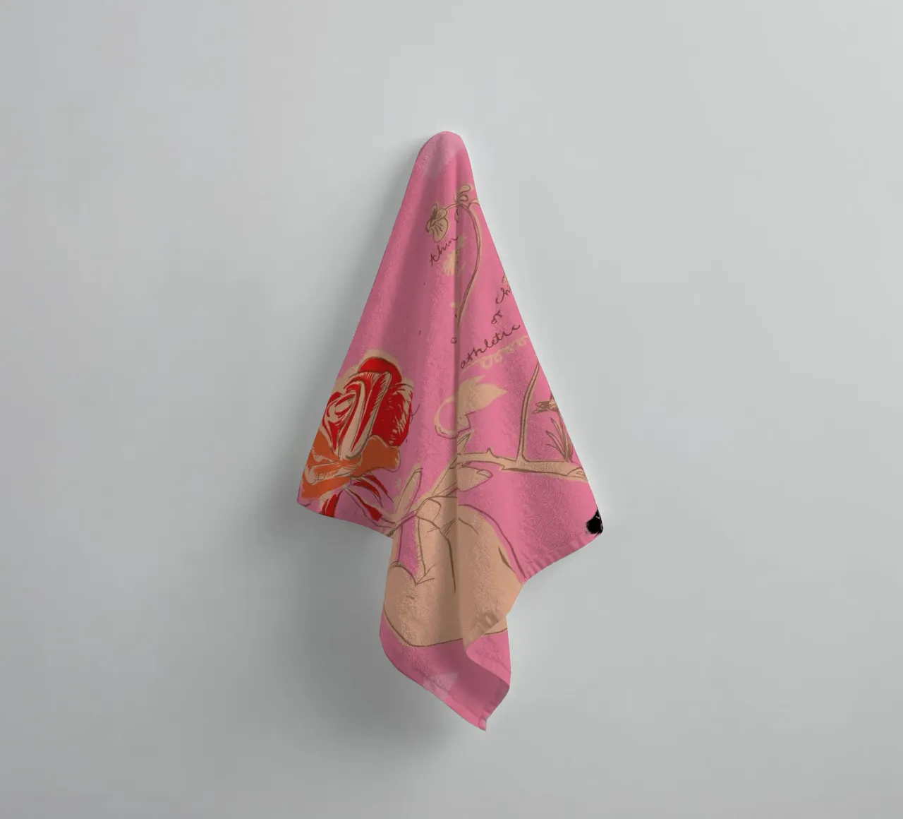 Unconditional Love asciugamano da bagno da Monika Aichele