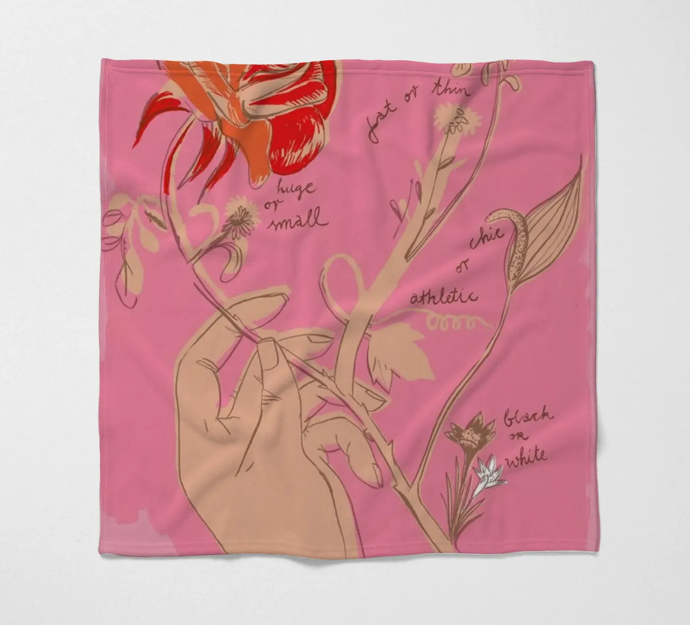 Unconditional Love Fleecedecke von Monika Aichele