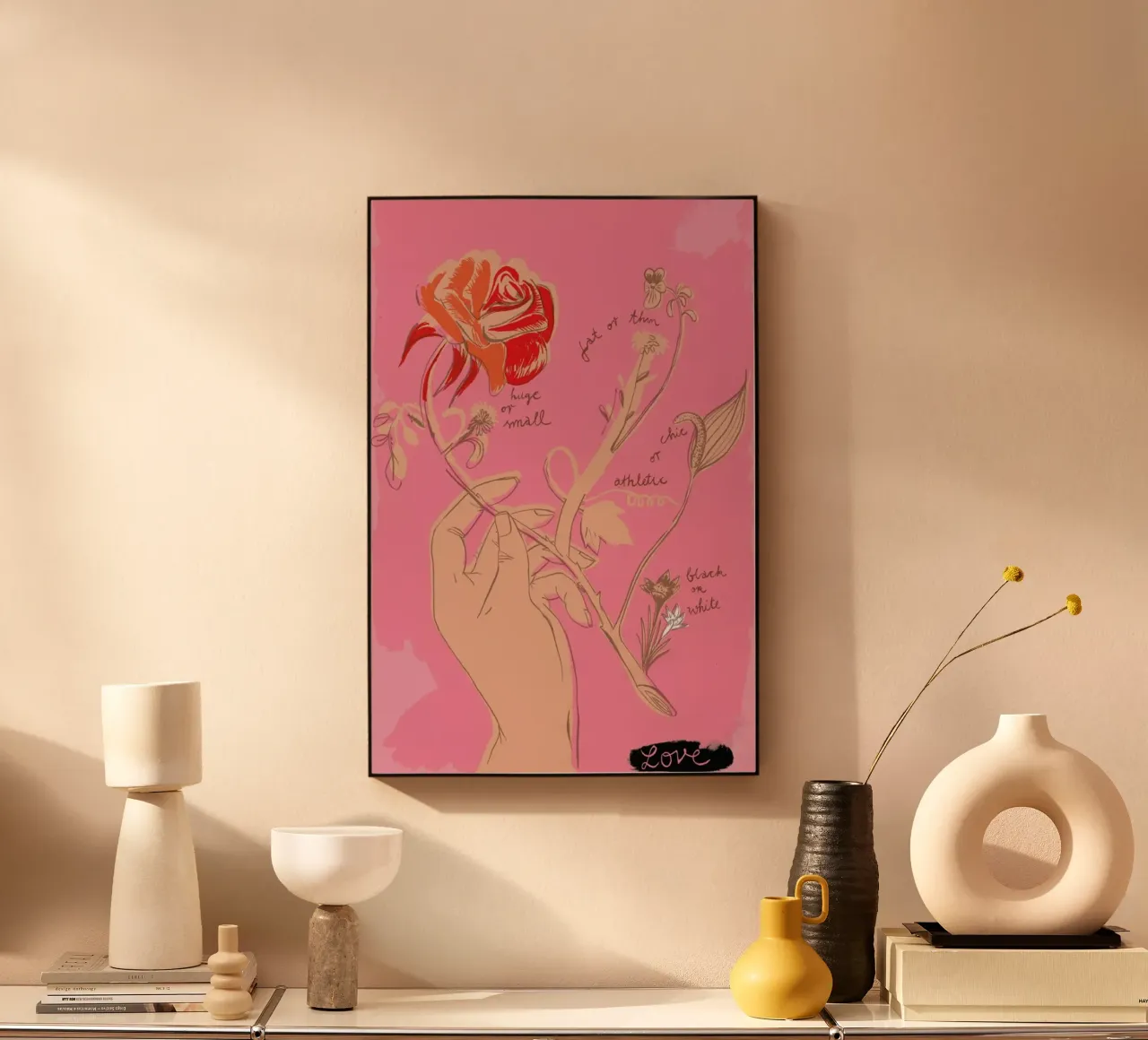 Unconditional Love plexiglass da Monika Aichele