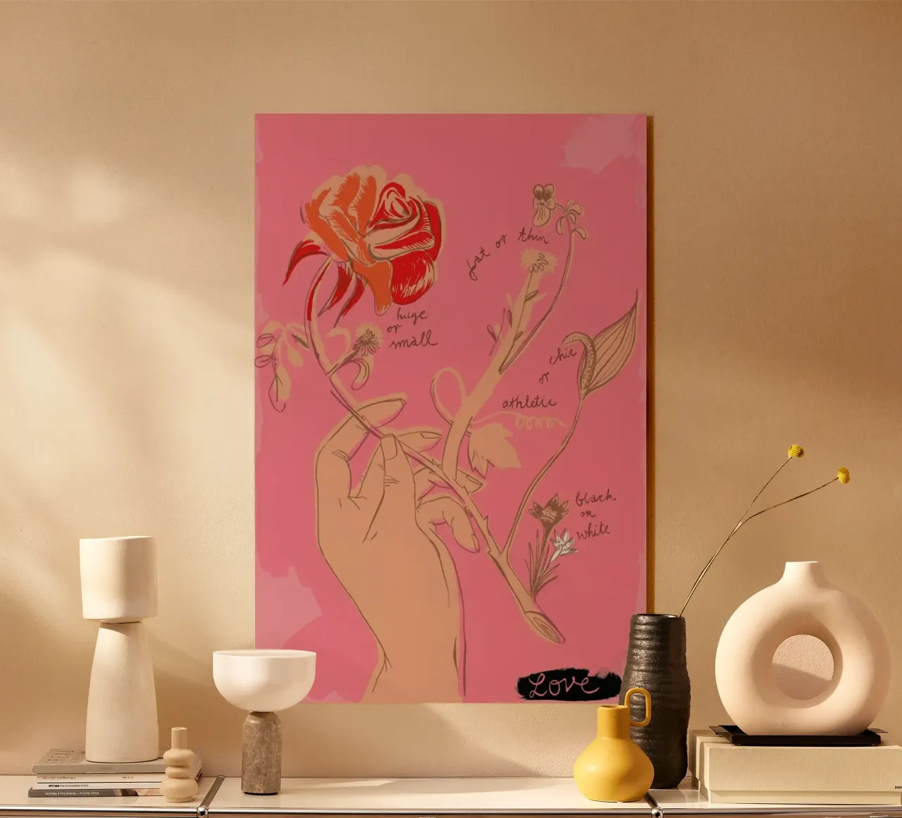 Unconditional Love plexiglass da Monika Aichele