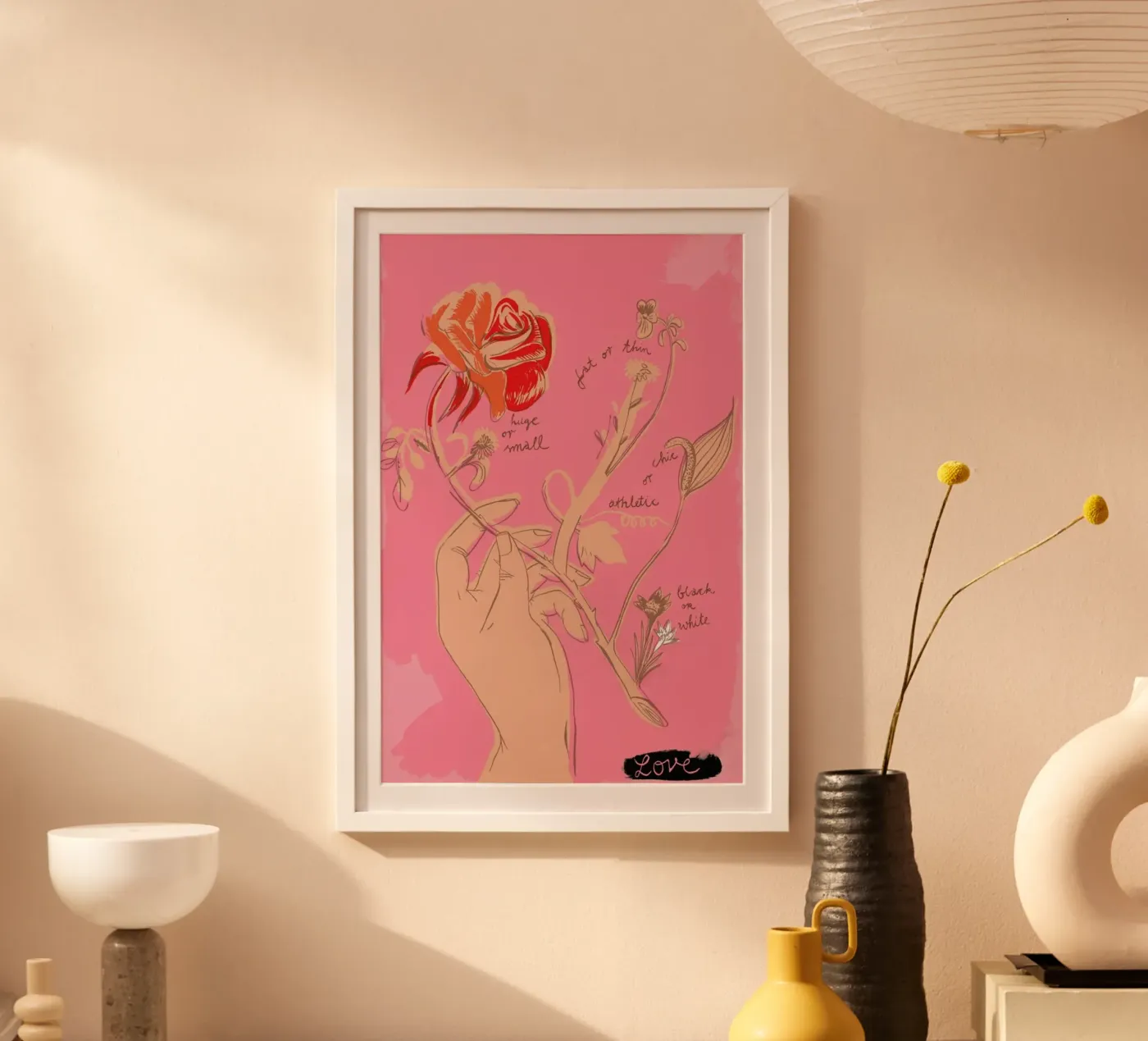 Unconditional Love Poster von Monika Aichele