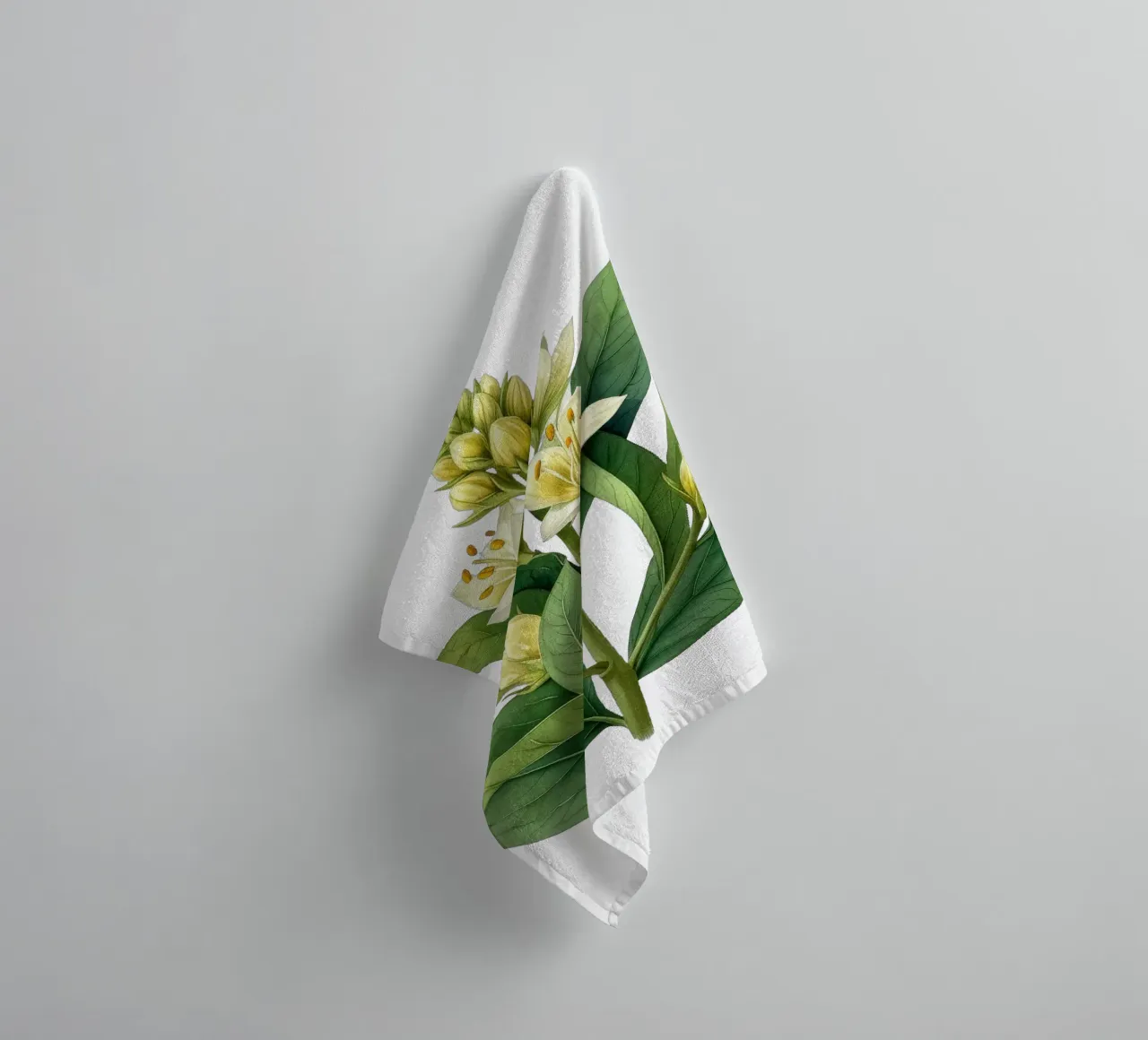 Fiore di foca delle Salomone asciugamano da bagno da Bold Blooms